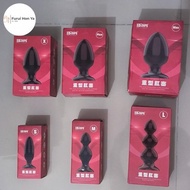 Buttplug Butt Plug Anal Plug Jumbo Size Silicone Black