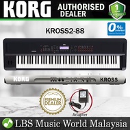 Korg KROSS 2 88 Keys Workstation Keyboard Piano Black ( KROSS2-88 )