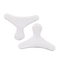 Soft Flexible Silicone T Shape Insoles Cushion Gel Grips Back Heel Liners Care Feet Protec