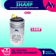 (10UF) Compatible With SHARP Washing Machine Wash Capacitor KAPASITOR MESIN BASUH