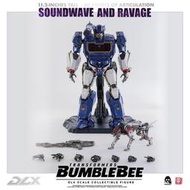 【腦蟾玩具】threezero 變形金剛:大黃蜂 音波 ＆ 機械狗 DLX版 再販