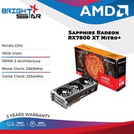 SAPPHIRE Nitro+ AMD Radeon 7800XT (16GB DDR6 | Base 1800Mhz | Boost 2565Mhz | 3Y Warranty )