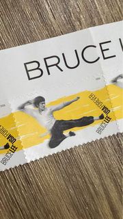 李小龍美加郵票