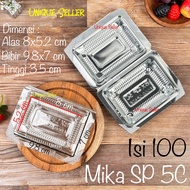 Mika 5C contains 100 pcs Size 9.8x7x3.5 cm Mika Cake Bread 5C SP Mika Donat Koci Putu Ayu Lapis Legi