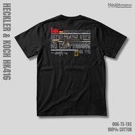 Hauptmann - Unisex T-Shirt - HK 416 - Tactical - German - 100% Cotton - Premium - 006