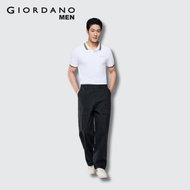 Giordano Men Drawstring Khaki Cargo Pants
