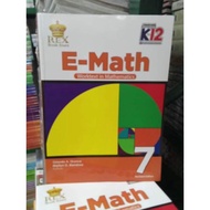 E-Math Grade Secondhand Book Grade 7,8,9,10 per piece