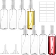 Ysimple Pack of 8 100 ml Spray Bottles, Travel Atomiser Spray Bottle, Empty, Portable Travel Bottles