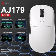 Ajazz AJ179 Apex PAW3950 Wireless Gaming Mouse with RGB Charging Dock, Computer Macro Mouse Gamer,Li