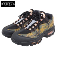 Nike Air max 95 運動鞋，近全新，男款，黑色 x 金米色迷彩，尺寸 26cm，HQ1973-001，尺寸 8（美國）[二手]