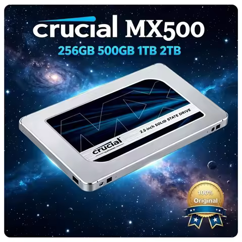 Cost Effective Crucial MX500 SATA Internal SSD 256-2TB Large Capacity High Stability Computer Hard D