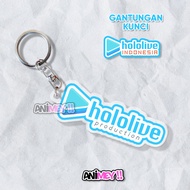 GANTUNGAN All Member Hololive Indonesia Logo Keychain/Anime Ganci