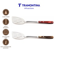 Tramontina Polywood Spatula, Slotted/Turner/Stainless Steel/Wood