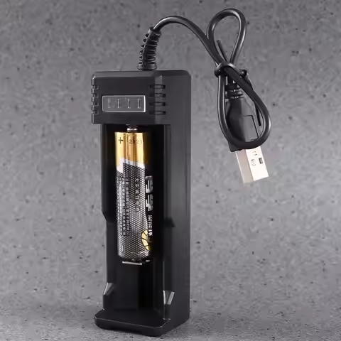 Charger 8650 14500 26650 Auto Stop Charger Battery Charger Adapter Charging Dock Batteries USB Charg