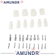AMUNDR 2 Set Controller Plug Connector, Lightweight 2 Pin Connector Pin Set, Portable Electronic Fem