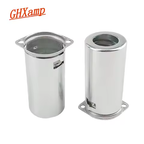 GHXAMP 7 Pin Valve Cover Vacuum Tube Protective Case Aluminum Material For 6Z4 6AU4 EF94 6BH6 6K4 6J