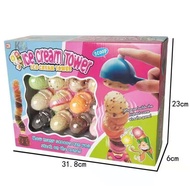 Ice cream stack high ice cream stack tower toys