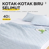 Bedcover Saja Selimut Tidur Lembut Bahan Halus Ukuran 180x200 Single Selimut