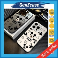 Funny Mickey Mouse iphone case IMD Matte M62 b.ve anti-fouling camera 7plus/X/Xsmax/11/12/13/14/15/1