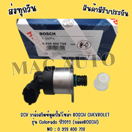 SCV​ วาล์ว​สวิตช์​ตู​ด​ปั้ม​โซ​ล่า  BOSCH​ CHEVROLET​ รุ่น​ Colorado​ ปี​2012​ (กล่องBOSCH)  NO : 0 