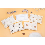 Muslin bucket pillow mixed with beans to prevent flat head, soft and comfortable for babies (Bean pi