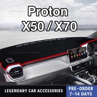 Proton X50 X70 Dashboard Sun Protection Felt Mat Dashboard Cover Garnish Protection Cover Legendary 