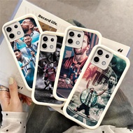 WC14 Messi Casing for hp Plating Tecno ITEL Infinix Spark Pova POP Zero 5 P55 RS4 8 A70 GO 30 7 2024