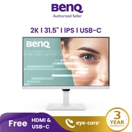 BenQ GW3290QT Home and Office Monitor (32"/ QHD / USB-C / M-Book Mode / Noise Cancellation Features)