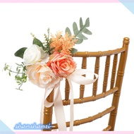 Shanshan Forest Style Wedding Car Silk Flower Decoration Kit Wedding Chair Back Venue Layout Artificial Bouquet Flower
