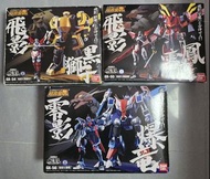 售已開 Bandai 超合金魂 GX-54 GX-55 GX-56 忍者戰士飛影 黑獅子 爆龍 鳳雷鷹
