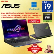 #RG178 USED ASUS ROG STRIX G16 G614JIR Performance Gaming Laptop intel i9 14900HX 32GB 1TB SSD RTX40