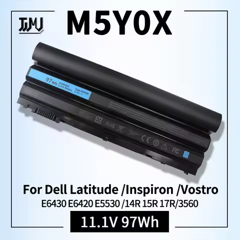 M5Y0X T54FJ 97Wh Laptop Battery for Dell Latitude E6430 E5420 E5430 E6420 E6530 E6540 E6440 04NW9 2P