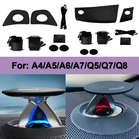 For Audi 32 Color Lifting Tweeter Speaker For Audi A4L A5 A6L A7 Q5 Q7 Q8 Car Instrument Electric Tr