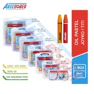 Crayon Lengkap 1 Set Titi Joyko [12 18 24 36 48 55 72  Warna] / Pensil Warna Crayon Lengkap Murah / 