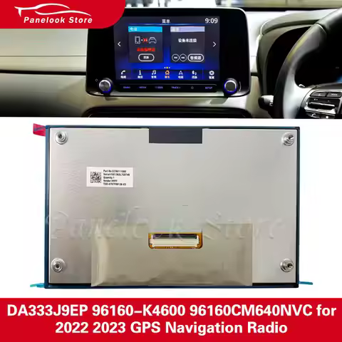 Replacement LCD Display Touch Screen For Hyundai Kona / Kona EV 2022 2023 8INCH DA333J9EP 96160-K460