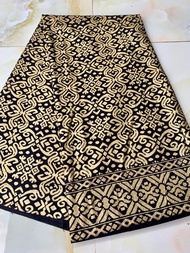 kain batik prada gold/kain batik pekalongan/kain batik murah/bahan kain meteran/bahan batik motif te