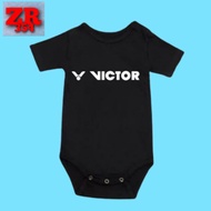 BABY JUMPER VICTOR LOGO BADMINTON T-SHIRT BABY CLOTHES AGE 0 - 12 MONTHS TO 1 YEAR BABY KIDS NEWBORN