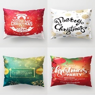 PANORAMA CHRISTMAS Pillow Case 50 x 30 cm Santa CHRISTMAS HOLIDAY Xmas Decoration Pillow Case