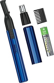 Wahl Lithium 2 in 1 Battery Pen Detail Touch Up Trimmer for Nose, Ear, Neckline, Eyebrow, & Other De