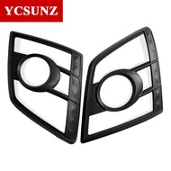 ABS Headlight Covers For Isuzu Dmax D-max 2007 2008 2009 2010 2011 PickUp Truck Car Accessories Ycsu