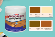 เบเยอร์ วูดฟิลเลอร์ สีโป๊วไม้ สำหรับอุดรอยแตกและรอยหัวตะปู BEGER WOOD FILLER