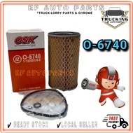 OSK O-6740 OIL FILTER 7 1/4" ISUZU HINO PROFIA 1-13240134-0 O 6740 LORI MINYAK PENAPIS LORRY ENGINE 