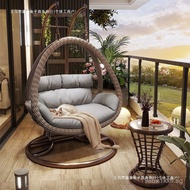 Rocking Chair Balcony Leisure Table and Chair Balcony Hanging Chair Courtyard Family Outdoor Swing D