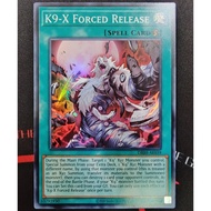 YUGIOH DBJH-AE039 K9-X Forced Release [SR]