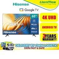 Hisense 65" 4K UHD Android Smart LED TV 65A6500N Google TV