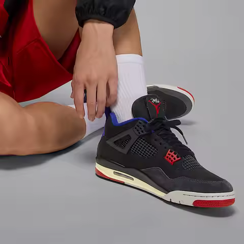 Nike genuine JORDAN Men's Cushioned Leather Classic Air Cushion Basketball Shoes FV5029-003