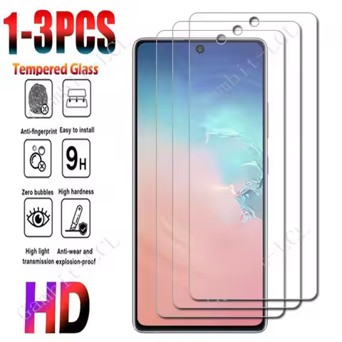 1-3PCS HD Tempered Glass For Samsung Galaxy Note10 Lite ON Note10Lite Note 10 S10Lite S10 Lite Scree