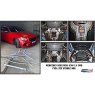 TYPE ONE Benz W204 W205 W212 W213 W222 front side rear middle anti strut roll bar torsion lower body