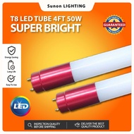 T8 LED Tube 4FT Glass Tube Extra Bright 4Feet 50W x30PCS