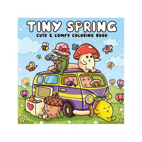 Funny Cartoon Coloring Book Educational Stress Relief Graffiti Painting Book Painting Gift Doodles B